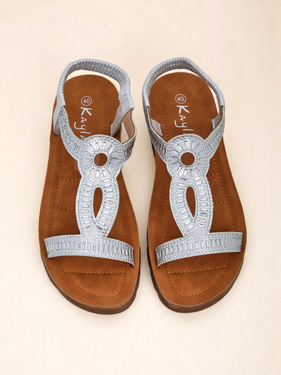 Royalfashion Женские сандалии с декоративными ремешками Ava Shine