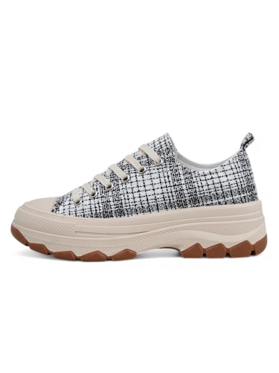 Royalfashion Women's platform sneakers Mirrles