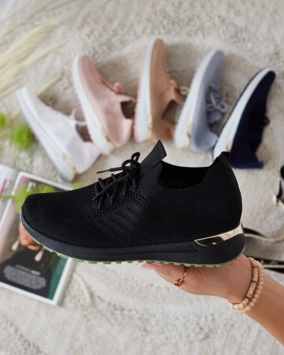 Royalfashion Women's fabric sports shoes Amgent