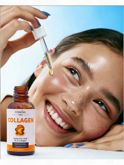 Mitrinošs serums ar kolagēnu un hialuronskābi
