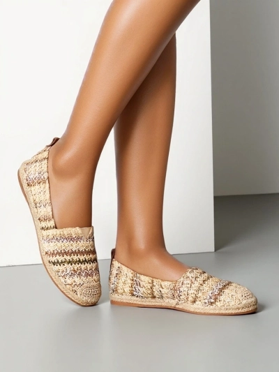 Royalfashion Sieviešu austi espadrilas Asadaca