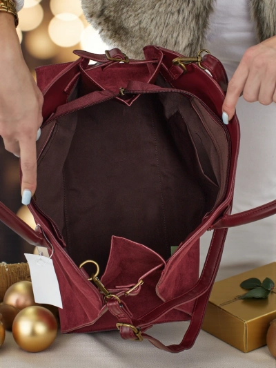 Dorelle Women's Eco Suede Shopper Bag