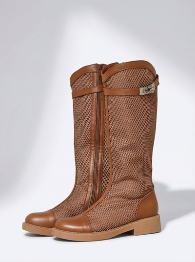 Royalfashion High perforated women's ankle boots Ovittole