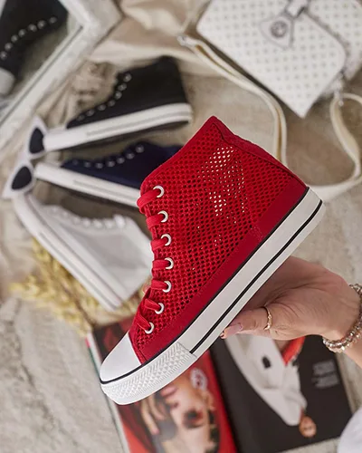 Royalfashion Sieviešu ažūra kedas Nizzef