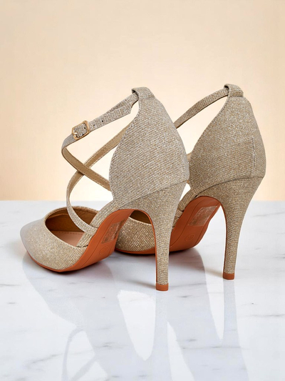 Royalfashion Women's Stiletto Pumps GlamStrap