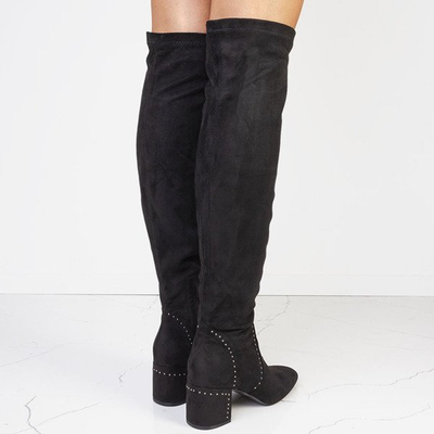 Black Canadian knee high boots - Footwear