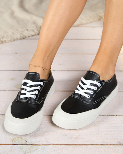 Lorino Black Women's Sneakers - Footwear