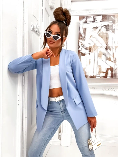Royalfashion Sieviešu žakete bez aizdare Eleganta
