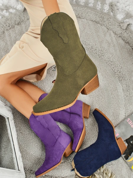 Kowbojki damskie eho zamszowe SpireHush