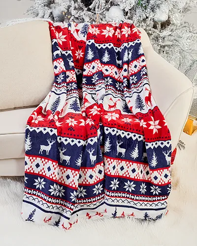 Royalfashion Ziemassvētku segu 200x220