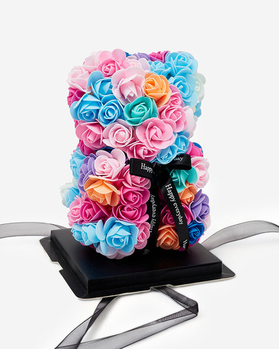 White rose teddy bear - Accessories