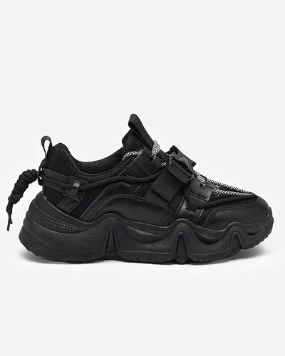 OUTLET Black women's sports shoes sneakers Electri - Footwear