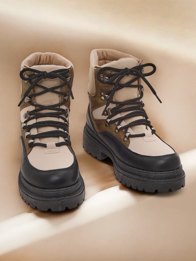 Royalfashion Women's Trapper Boots Savelly