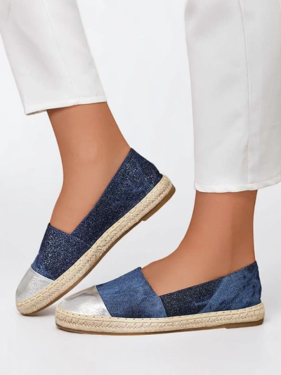 Royalfashion Sieviešu espadrilles a'la denim Anerta