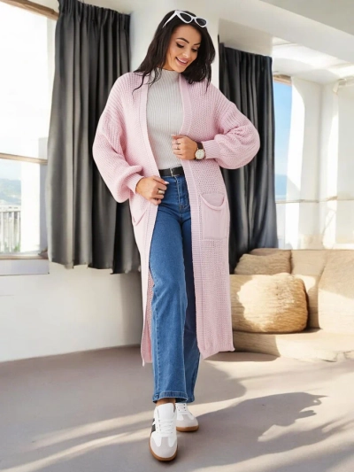 Royalfashion Acrylic knitted women's cardigan