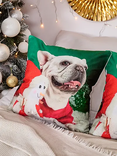 Royalfashion Decorative Christmas pillowcase