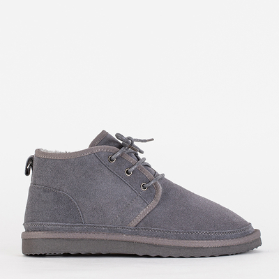 Grey men's snow boots Gavin - Footwear