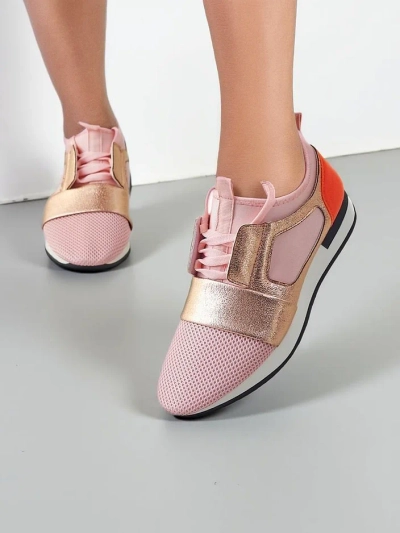 Royalfashion Women's fabric sport sneakers Gentlesi