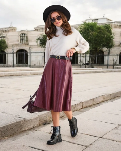 Royalfashion Women's midi skirt