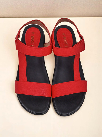 Royalfashion sieviešu sandales ar plakanu zoli Lillia