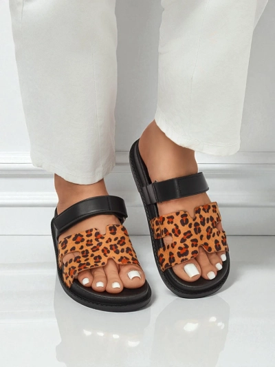 Royalfashion Women's eco-leather slippers FlexiComfi