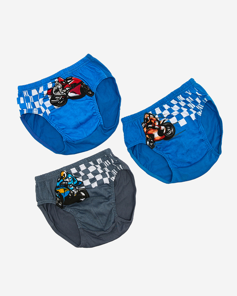 Royalfashion Krāsainas biksītes zēniem 3 gab