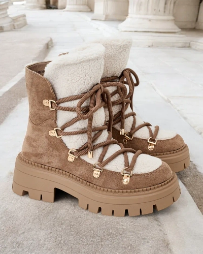 Royalfashion Женские ботинки на шнуровке Lozin