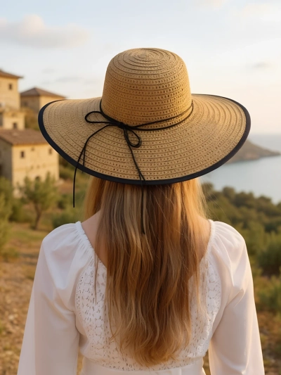 Royalfashion Sieviešu salmu cepure Fiora