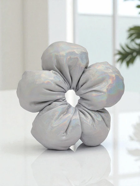 Royalfashion Shiny flower-shaped hair tie