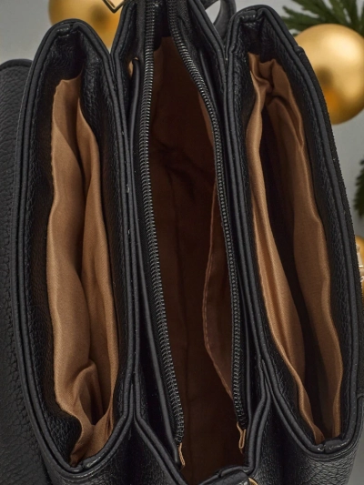 Small women's eco-leather handbag Aurella