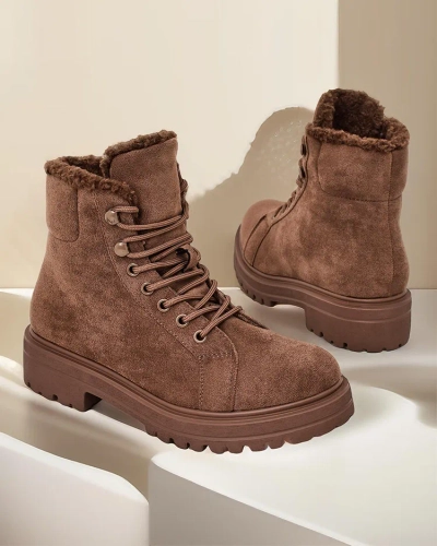 Royalfashion Women's lace-up ankle boots Vesot