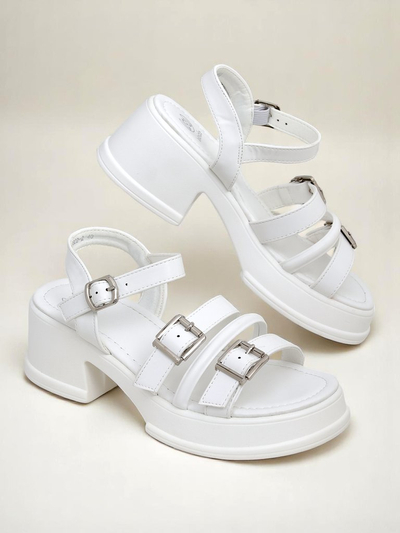 Royalfashion sieviešu vasaras sandales ar zemu papēdi Otteze