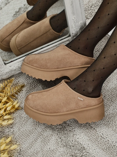 Noelina short women's faux snow boots with fur