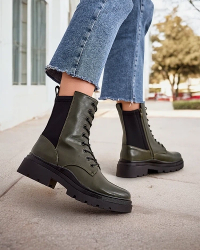Royalfashion Women's workery boots Rinnoc