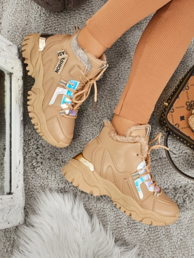 Lav: Royalfashion Sneakersy damskie z ociepleniem Potomi