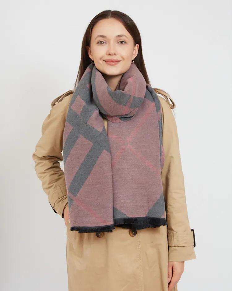 Royalfashion Women's lightweight scarf with print