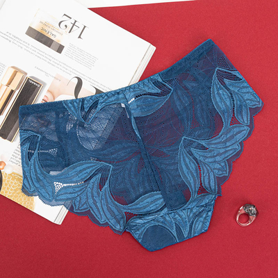 Blue women's lace panties - Underwear