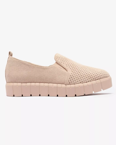 Women's openwork powder slip on sneakers Cegeti - Footwear