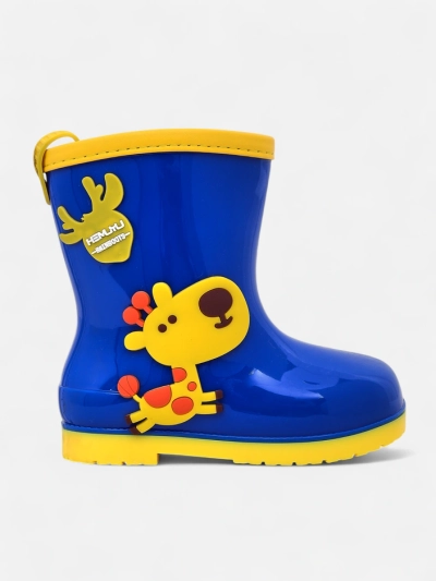 Royalfashion Children's rubber boots with Good Time patches