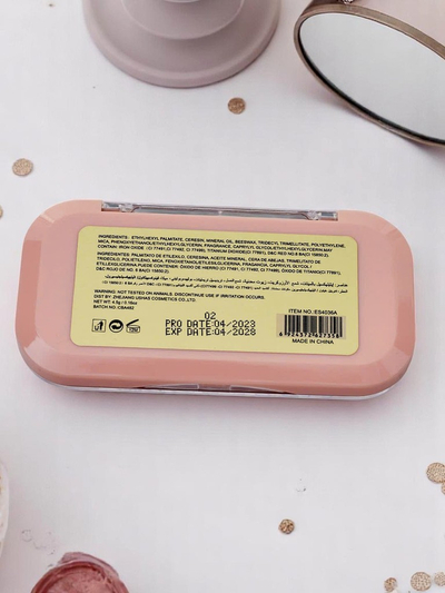Mattifying Contour Palette 3 shades Bisque Chestnut