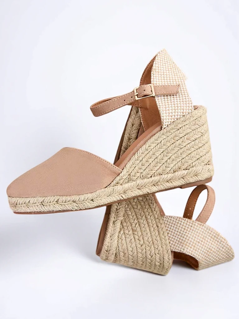 Royalfashion Women's Mosintale espadrilles on a heel