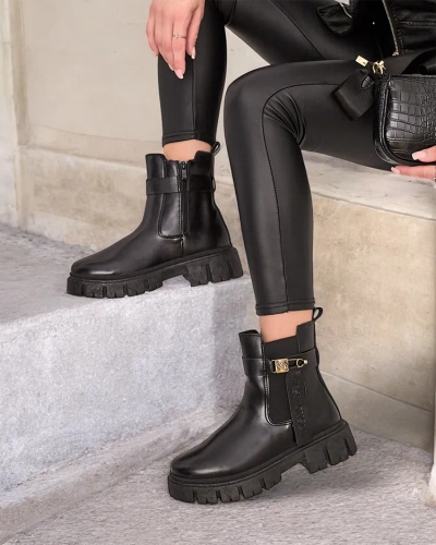 Royalfashion Women's eko leather Dobinas boots