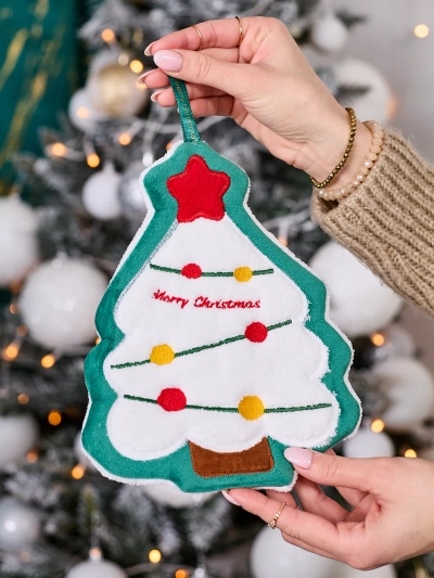 Royalfashion Christmas tiny hand towel