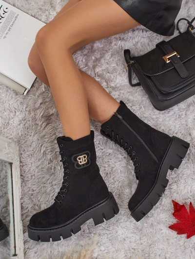 Royalfashion Damskie botki typu workery Milloze