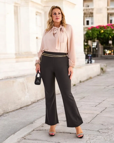 Royalfashion Sieviešu tegingi ar platākām biksēm