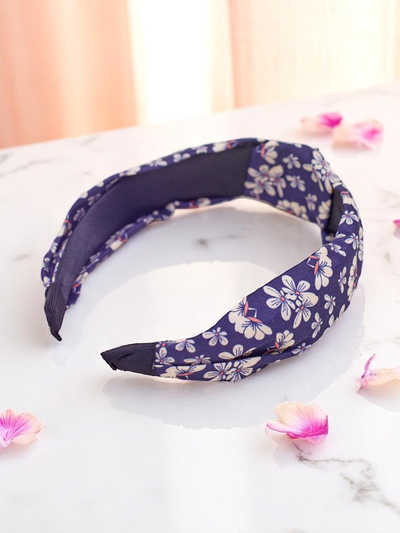 Royalfashion Ободок с плетёным цветочным узором Florinda