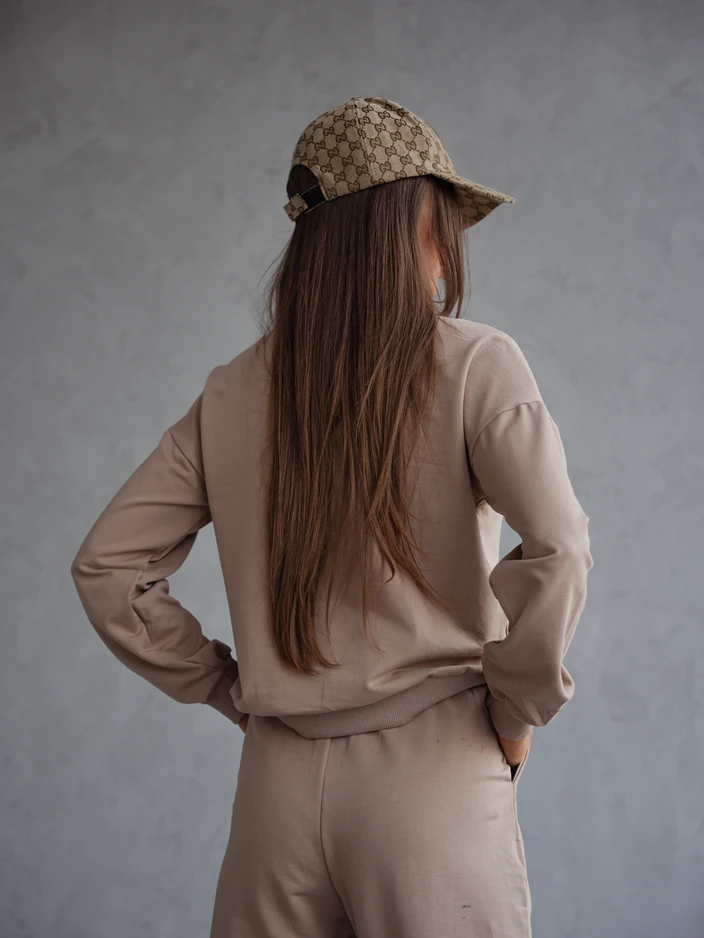 Royalfashion Женский хлопковый повседневный комплект