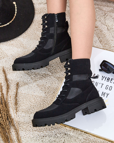 Royalfashion Sieviešu Hovienta mežģīņu zābaki