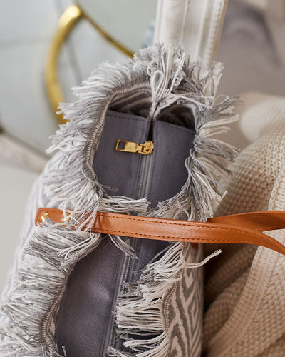 Royalfashion Sieviešu auduma plecu soma