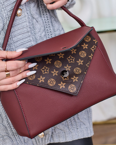 Royalfashion Maroon Women's Handbag